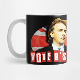 Vote B'Stard New Statesman Design Mug